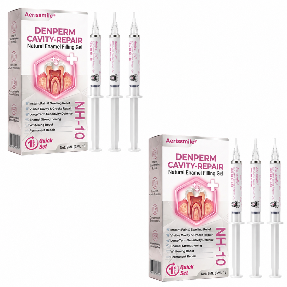 🇺🇸Aerissmile® DenPerm Cavity-Repair Natural Enamel Filling Gel