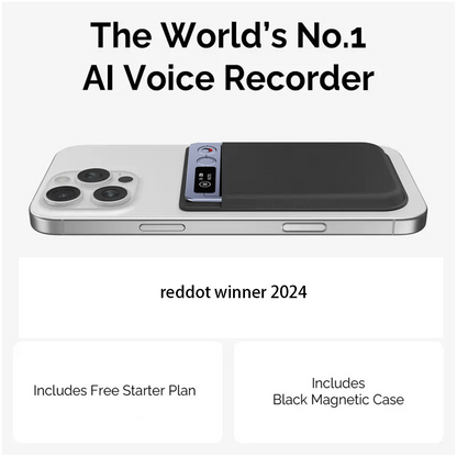Alisanda  Voice Recorder, Notetaker, Transcribe & Summarize, Support 112 Languages, Audio Recorder for Lectures, Meetings