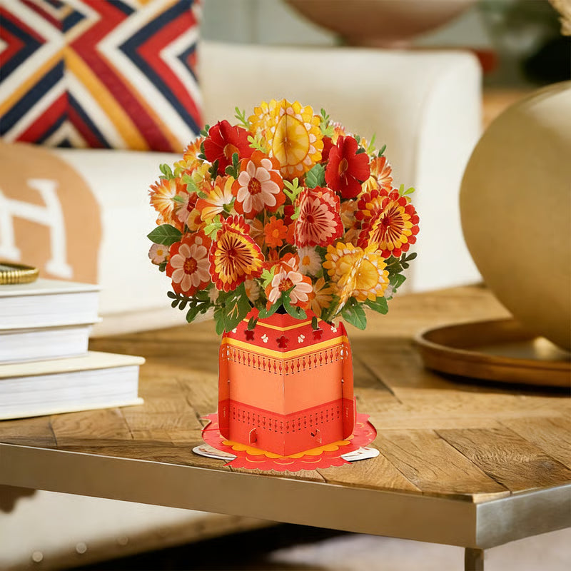 Clinclii 3D Flower Pop-Up Card – A Thoughtful Keepsake for Everyone You Love