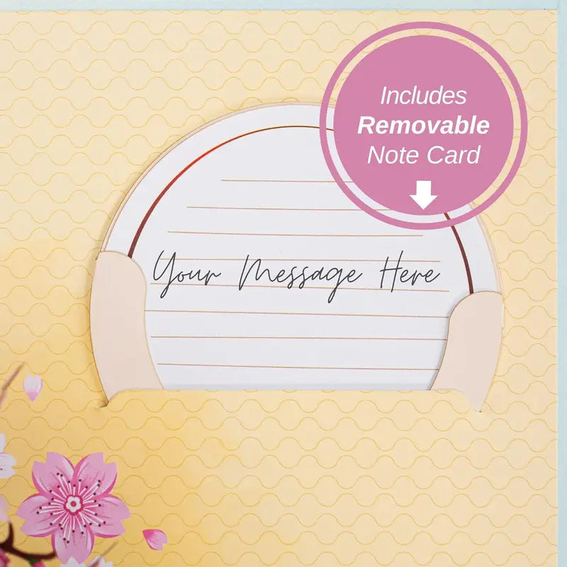 Clinclii 3D Flower Pop-Up Card – A Thoughtful Keepsake for Everyone You Love