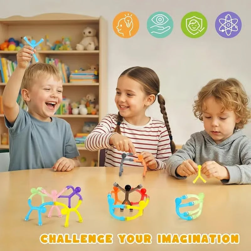✨Unisex Kids' Magnetic Building Set (Set of 10)