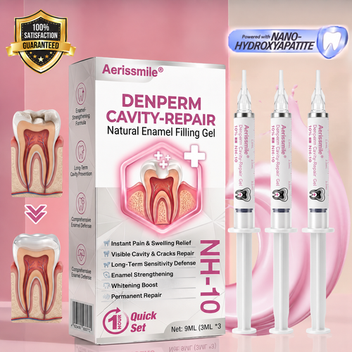 🇺🇸Aerissmile® DenPerm Cavity-Repair Natural Enamel Filling Gel