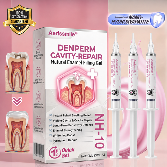 🇺🇸Aerissmile® DenPerm Cavity-Repair Natural Enamel Filling Gel